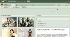 Desktop Screenshot of fw4me.deviantart.com