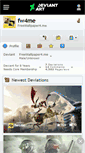 Mobile Screenshot of fw4me.deviantart.com