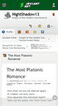 Mobile Screenshot of nightshadow13.deviantart.com