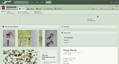 Desktop Screenshot of dumdumjk.deviantart.com
