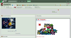 Desktop Screenshot of harukawind.deviantart.com