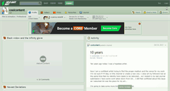 Desktop Screenshot of coolcontent.deviantart.com