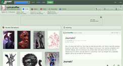 Desktop Screenshot of cynicalcoffee.deviantart.com