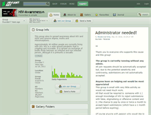 Tablet Screenshot of hiv-awareness.deviantart.com