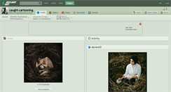 Desktop Screenshot of caught-cartooning.deviantart.com