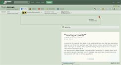 Desktop Screenshot of jennvan.deviantart.com
