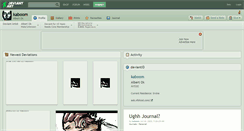 Desktop Screenshot of kaboom.deviantart.com