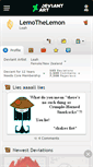 Mobile Screenshot of lemothelemon.deviantart.com