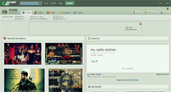 Desktop Screenshot of fcoss.deviantart.com