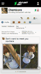 Mobile Screenshot of chemicore.deviantart.com