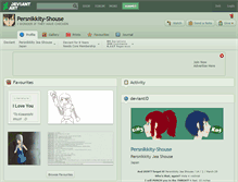 Tablet Screenshot of persnikkity-shouse.deviantart.com