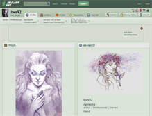 Tablet Screenshot of ines92.deviantart.com