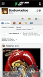Mobile Screenshot of boobookachoo.deviantart.com