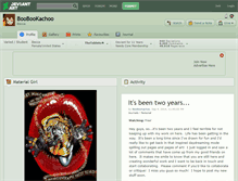 Tablet Screenshot of boobookachoo.deviantart.com