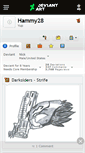 Mobile Screenshot of hammy28.deviantart.com