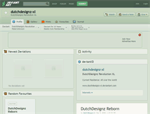 Tablet Screenshot of dutchdesignz-xl.deviantart.com