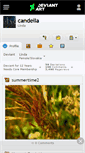 Mobile Screenshot of candella.deviantart.com