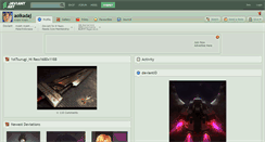 Desktop Screenshot of aoikadaj.deviantart.com