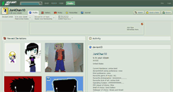 Desktop Screenshot of junichan10.deviantart.com