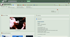 Desktop Screenshot of beata-beatrix.deviantart.com