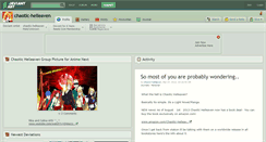 Desktop Screenshot of chaotic-helleaven.deviantart.com