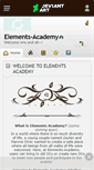 Mobile Screenshot of elements-academy.deviantart.com