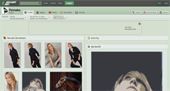 Desktop Screenshot of fenneke.deviantart.com