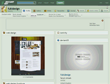 Tablet Screenshot of fukidesign.deviantart.com