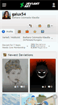 Mobile Screenshot of galux54.deviantart.com