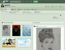 Tablet Screenshot of galux54.deviantart.com