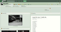 Desktop Screenshot of kara-sama.deviantart.com