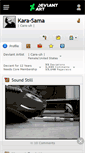 Mobile Screenshot of kara-sama.deviantart.com