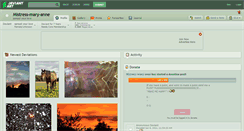 Desktop Screenshot of mistress-mary-anne.deviantart.com