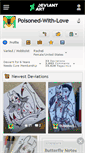 Mobile Screenshot of poisoned-with-love.deviantart.com