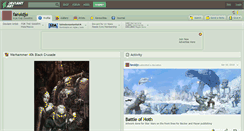 Desktop Screenshot of faroldjo.deviantart.com