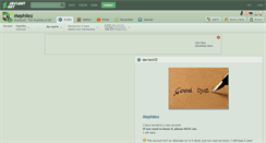 Desktop Screenshot of mephilez.deviantart.com
