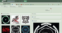 Desktop Screenshot of enigma-seeker.deviantart.com