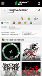 Mobile Screenshot of enigma-seeker.deviantart.com