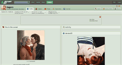 Desktop Screenshot of magoro.deviantart.com