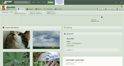 Desktop Screenshot of downhill.deviantart.com