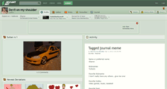 Desktop Screenshot of devil-on-my-shoulder.deviantart.com