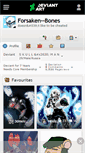 Mobile Screenshot of forsaken--bones.deviantart.com