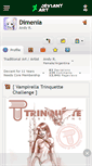Mobile Screenshot of dimenia.deviantart.com