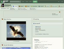 Tablet Screenshot of elle4ever.deviantart.com