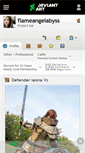 Mobile Screenshot of flameangelabyss.deviantart.com