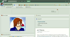 Desktop Screenshot of chaoscontroller.deviantart.com