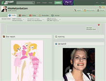 Tablet Screenshot of missmatzenbatzen.deviantart.com