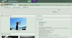 Desktop Screenshot of midnightsmirror.deviantart.com