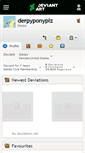 Mobile Screenshot of derpyponyplz.deviantart.com
