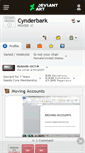 Mobile Screenshot of cynderbark.deviantart.com